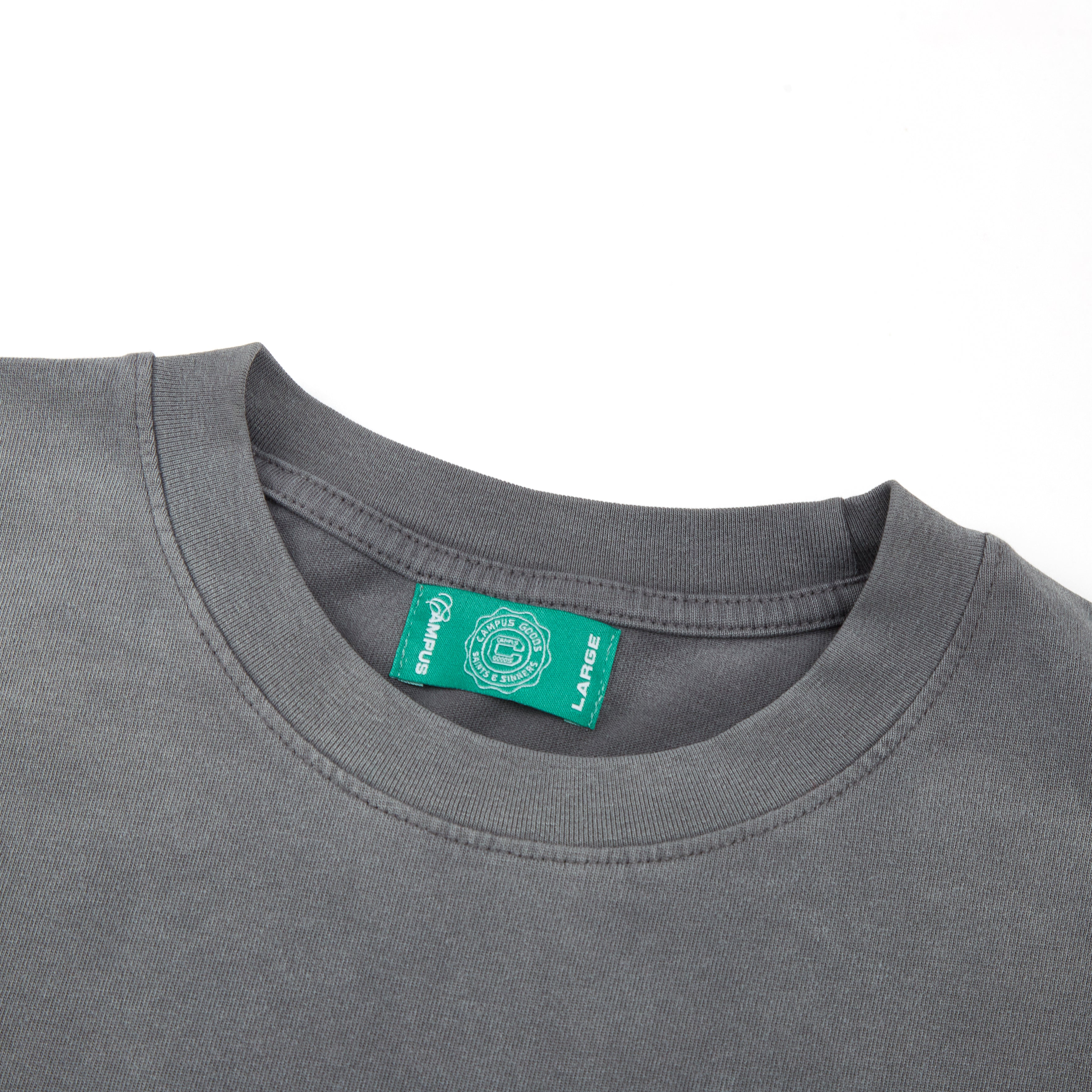 Dreamcatcher Tee Sun Fade Wash (Grey)